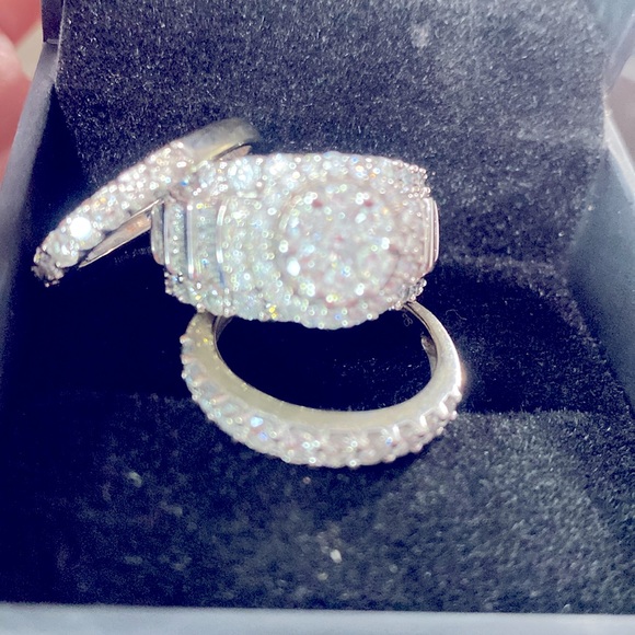 Kay Piece Bridal Set in 14K White Gold 💃🏻 like new - Picture 3 of 6